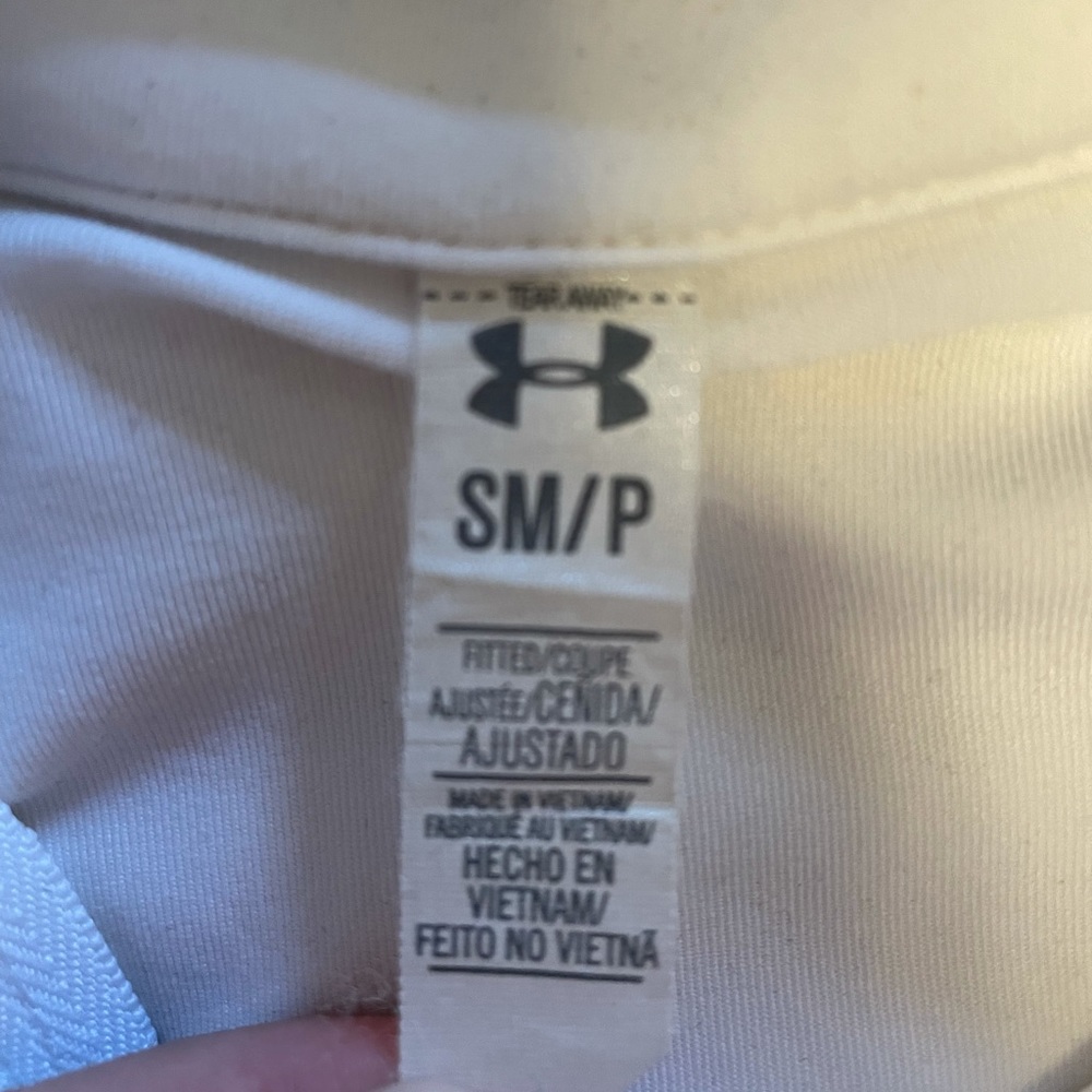 White Under Armour Quarter Zip - Picture 3 of 3